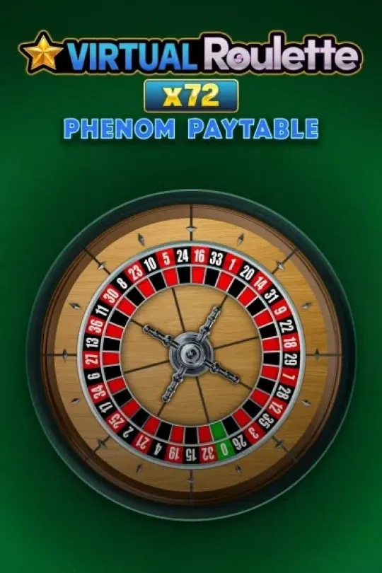 Virtual Roulette Phenom x72 Pateplay